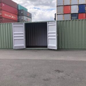 12m40ft fully refurbished container painted in colorbond pale eucalyptus green 1 800x500